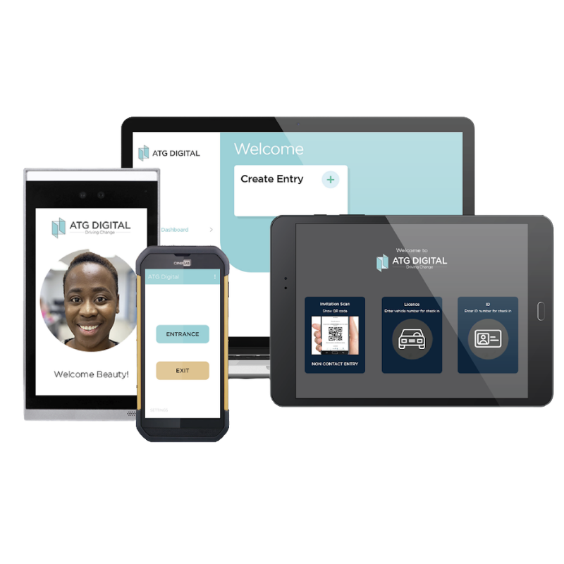 Visitor management reporting dashboard